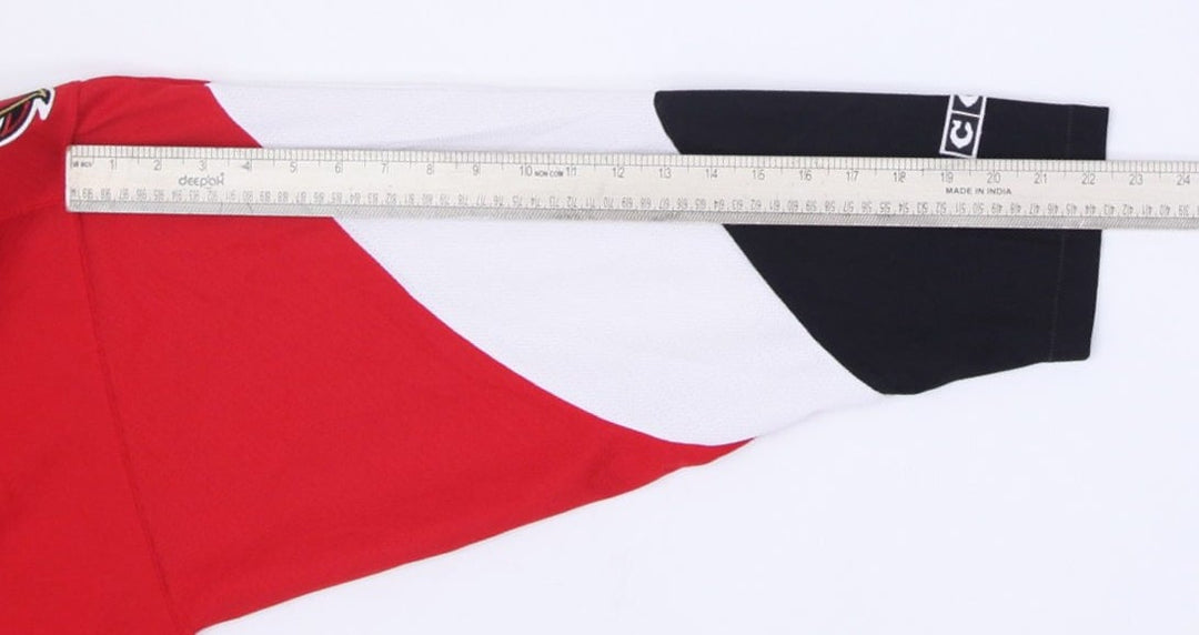 Vintage CCM Ottawa Senators Red Black And White Hockey Jersey | Migration_Jerseys - View 9 | Fashion Rerun
