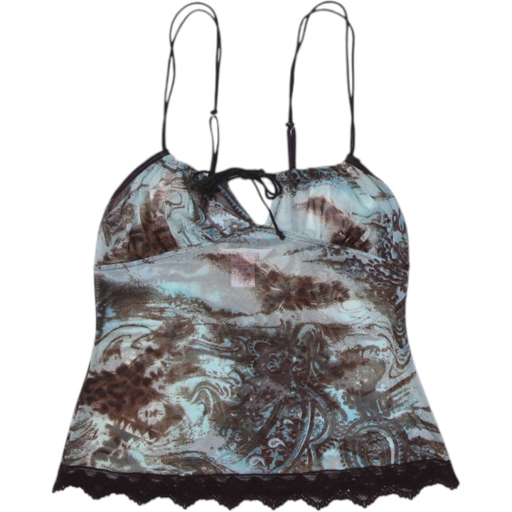 Y2K Mesh Strappy Cami Top Size S | Migration_Y2K Tops | Fashion Rerun