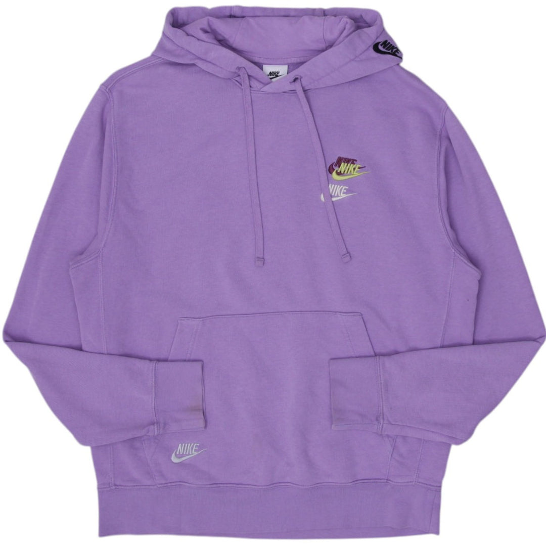 Nike Drawstring Embroidered Logo Spell Out Hoodie Size M | Migration_Hoodies | Fashion Rerun