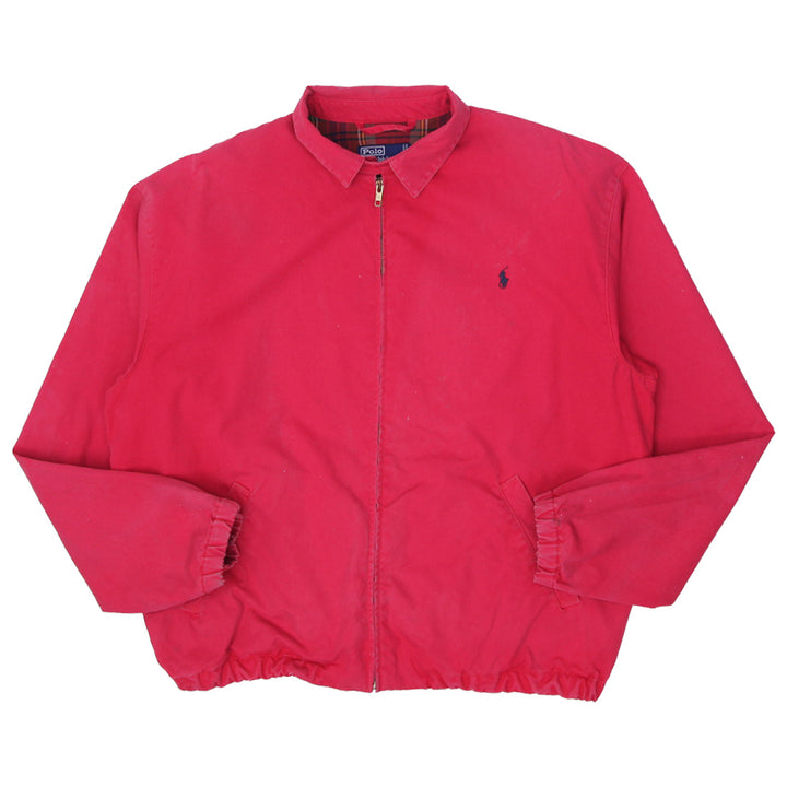 Vintage Polo by Ralph Lauren Red Harrington Jacket