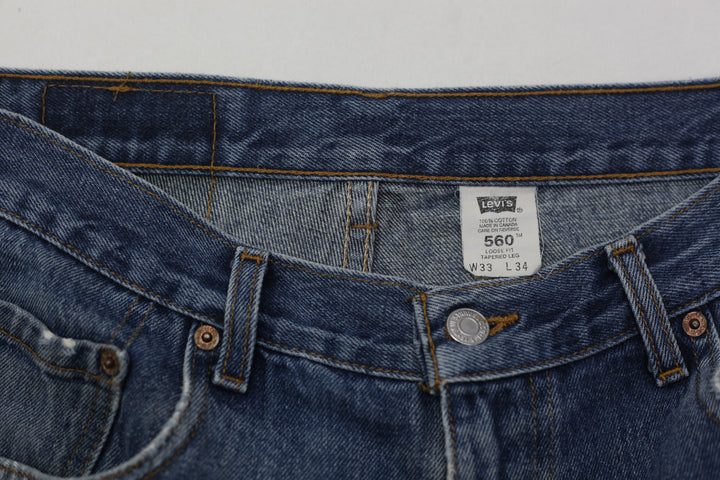 Vintage Levis 560 Loose Fit Tapered leg Jeans