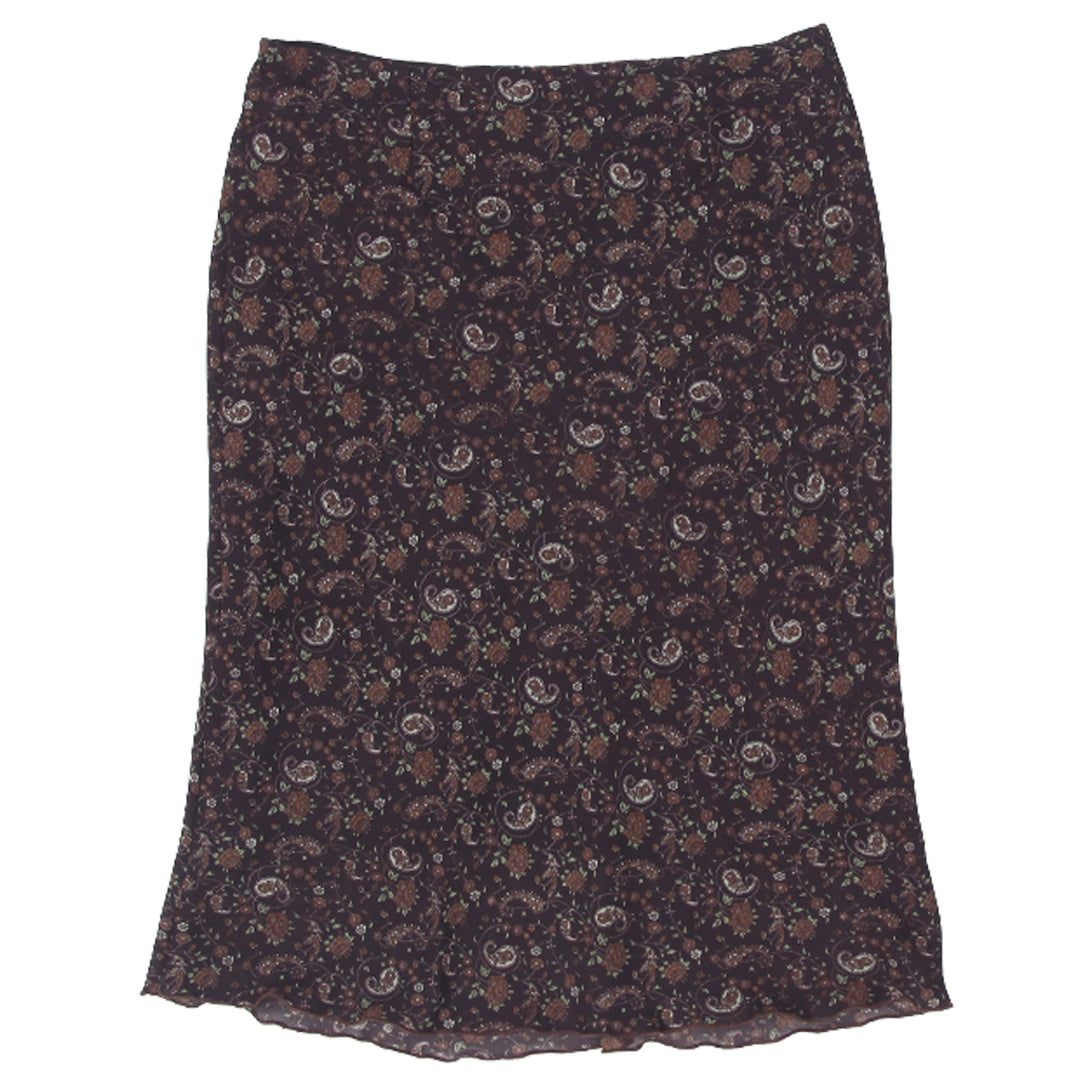 Y2K Simply French Paisley Print Skirt - Fashion Rerun Vintage Migration_Skirt
