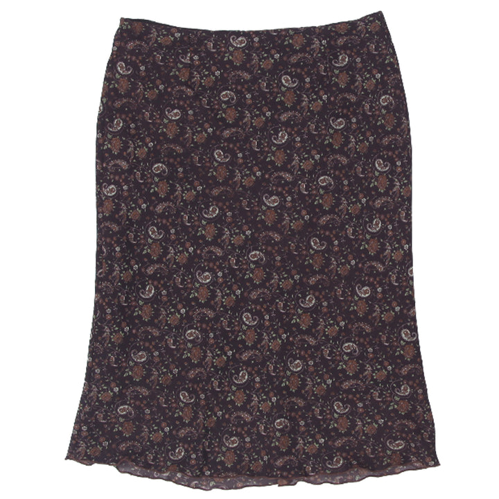 Y2K Simply French Paisley Print Skirt - Fashion Rerun Vintage Migration_Skirt