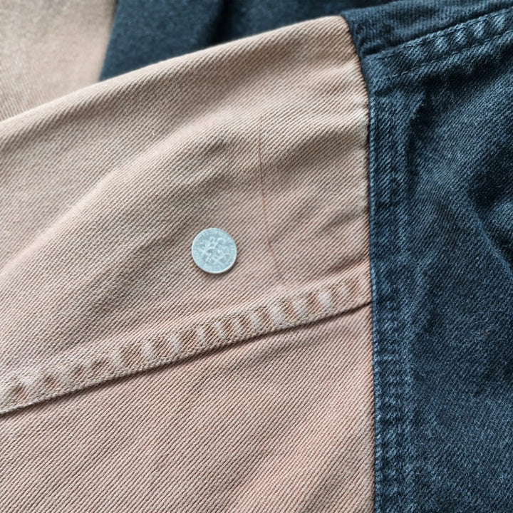 Vintage ID Wear Denim With Removable Flannel Lined Jacket - Fashion Rerun Vintage Migration_Jacket