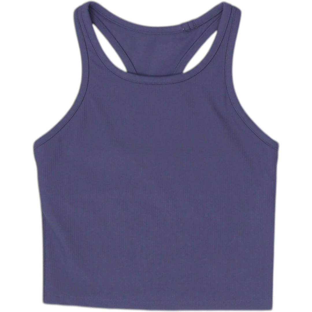 Ladies Lululemon Tank Top Blue Stretchable Sport Size 8