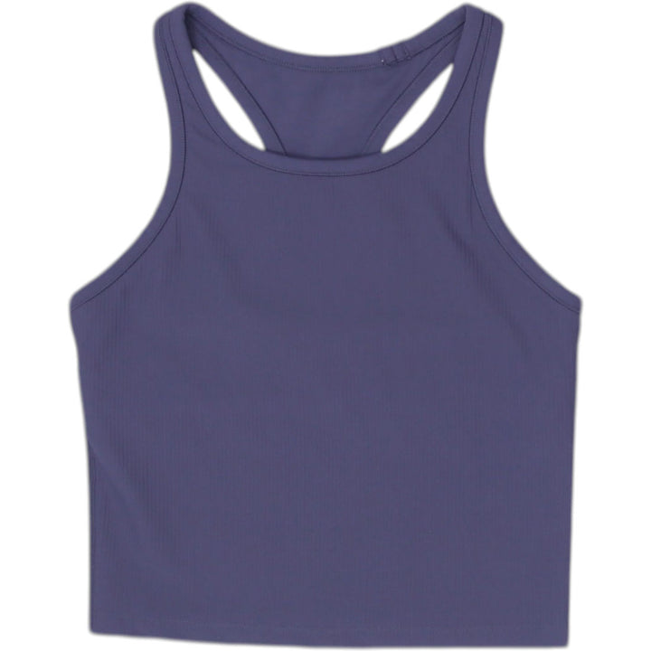 Ladies Lululemon Tank Top Blue Stretchable Sport Size 8