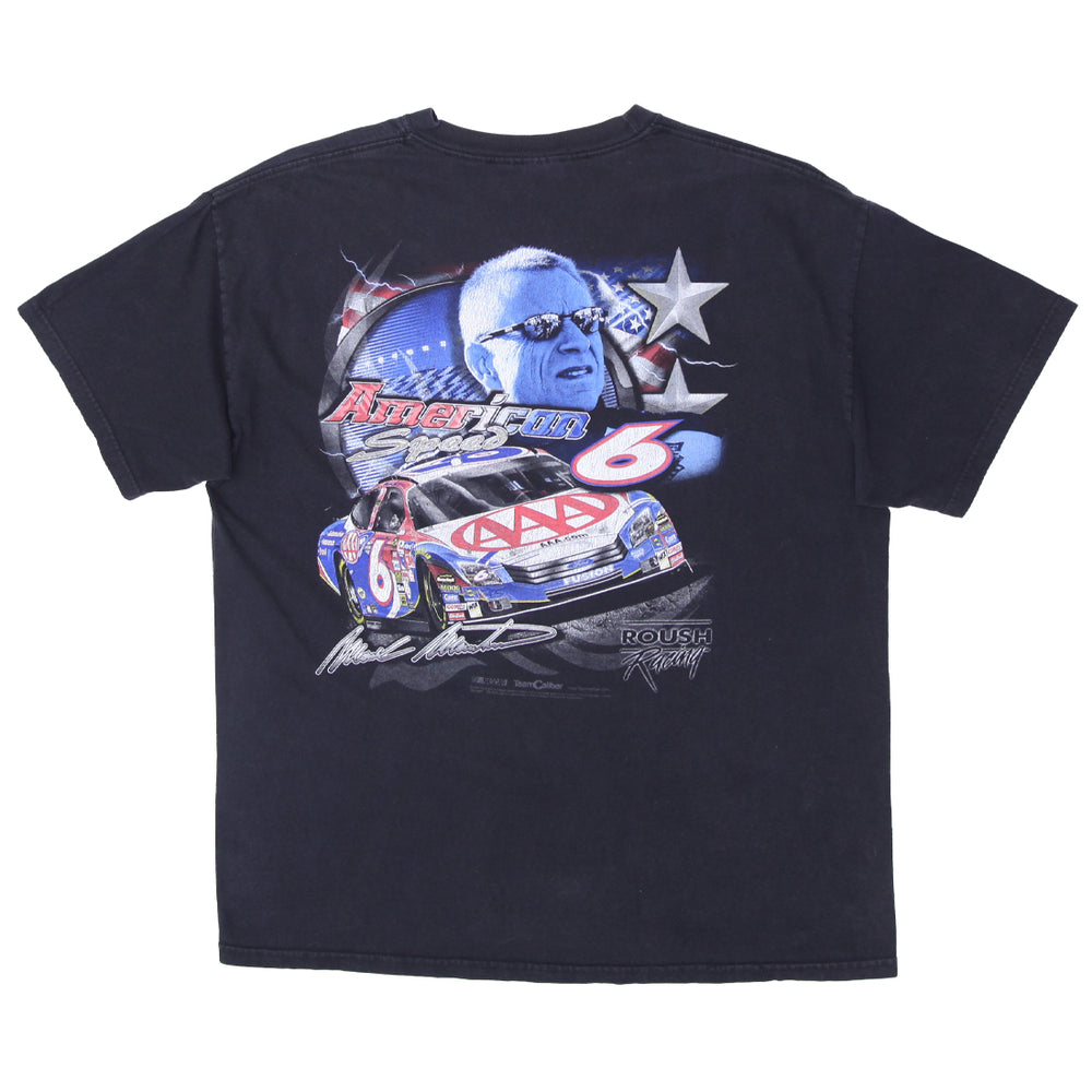 Vintage Mark Martin American Speed Nascar Roush Racing T-Shirt XL - Fashion Rerun Vintage Migration_T-Shirt