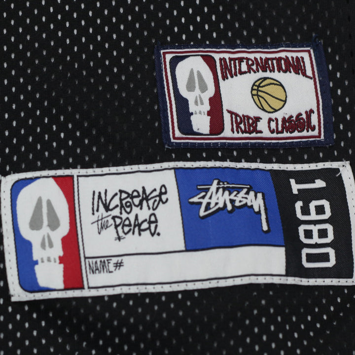 Vintage Los Angeles Stussy Black & White Reversible Mesh Tank Size S - Fashion Rerun Vintage Migration_Jersey