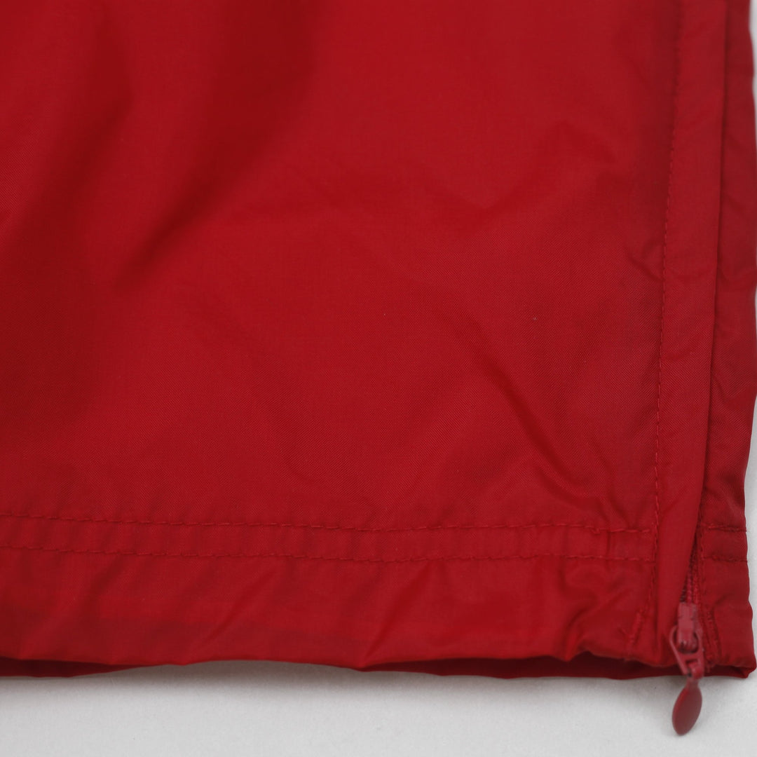 Vintage Adidas Team Lined Nylon Windbreaker Track Pants Red Size XL
