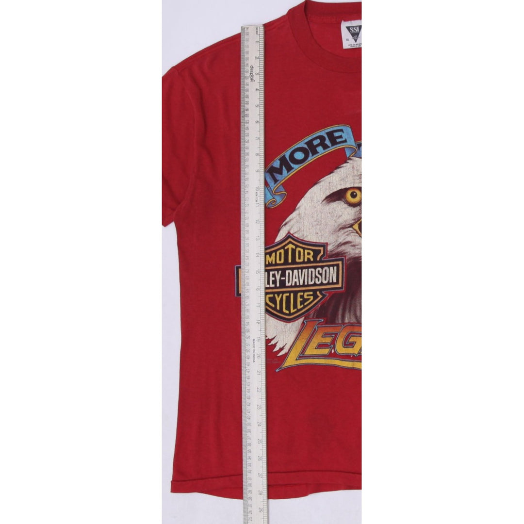 Vintage Harley-Davidson "More Than a Legend" Single Stitch T-Shirt Made In USA | Migration_T-Shirts - View 11 | Fashion Rerun