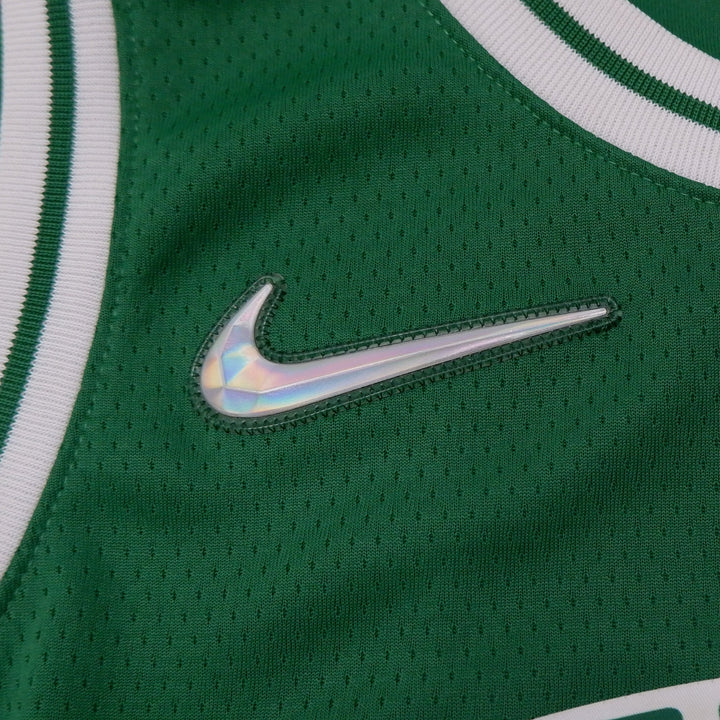 Mens Nike Jayson Tatum #00 Celtics Jersey Green