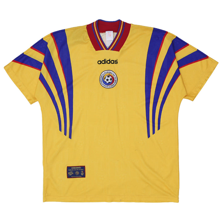 1996-1998 Vintage Adidas Federatia Romana De Fotbal Jersey - Fashion Rerun Vintage Migration_Jersey