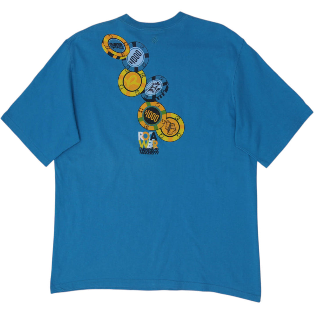 Mens Rocawear "Hold Never Fold" Casino Graphic T-Shirt Size XL