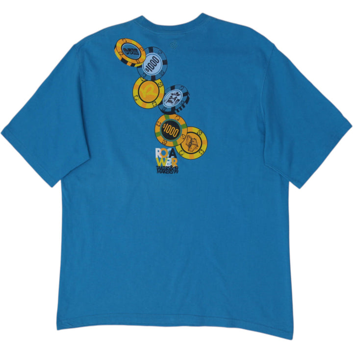 Mens Rocawear "Hold Never Fold" Casino Graphic T-Shirt Size XL