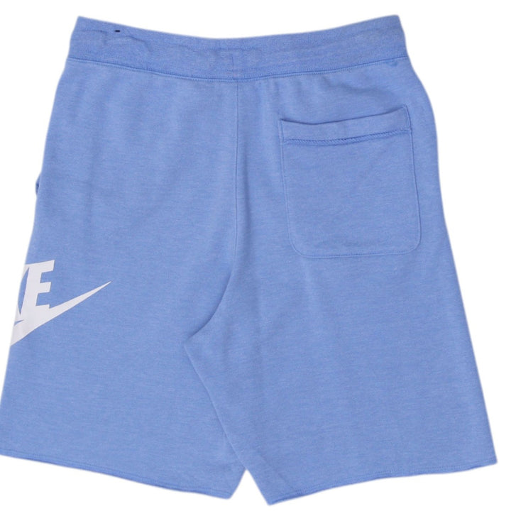 Mens Nike Sportswear Alumni Woven Shorts Blue White Swoosh Size S