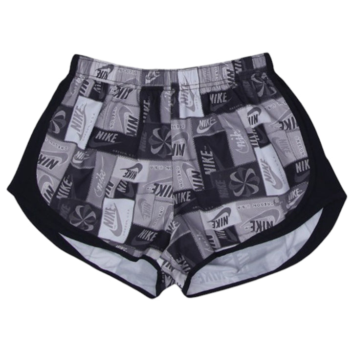 Ladies Nike Logo All Over Print  Sports Shorts