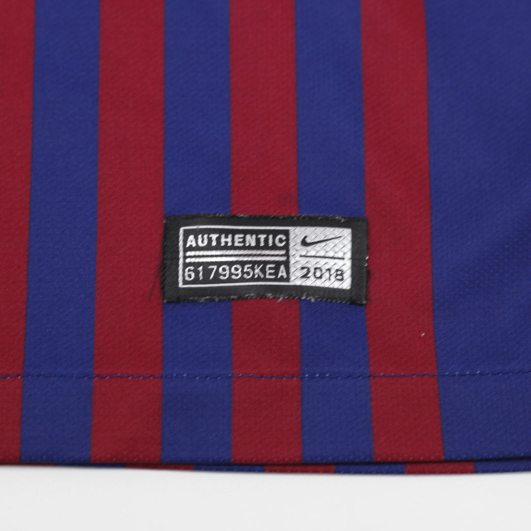 2018-2019 Nike FC Barcelona La Liga Home Jersey Boys M | Migration_Jerseys - View 8 | Fashion Rerun