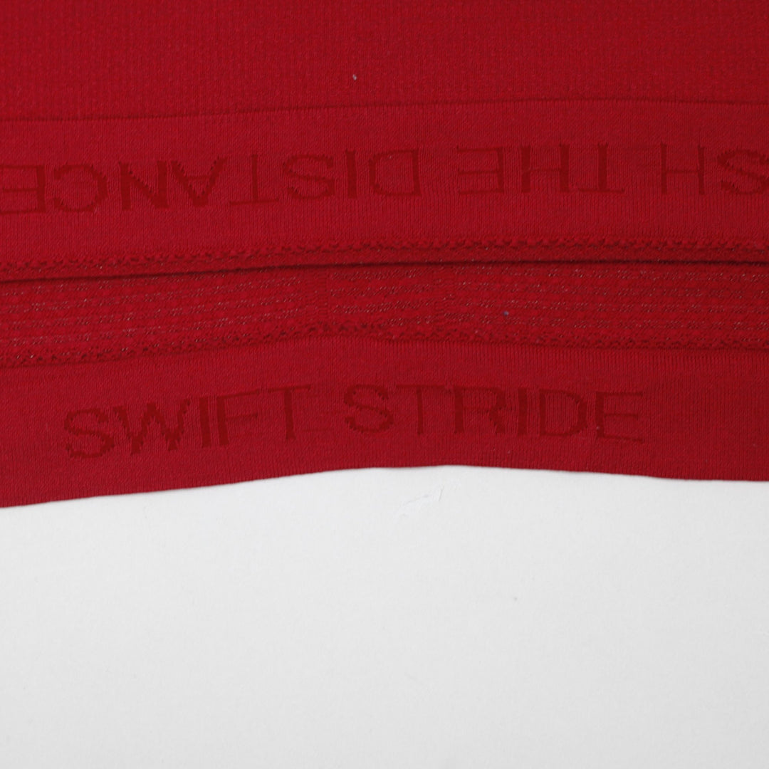 Ladies Lululemon Red Swiftly Tech Short Sleeve Crewneck Sports T-Shirt Size 12