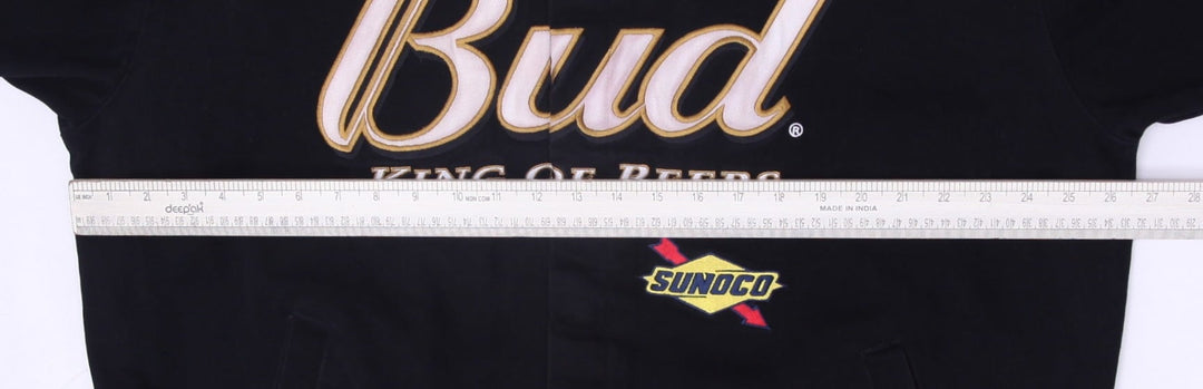 Vintage 90s Nascar Racing Embroidered Budweiser Jacket Size XXL | Migration_Jackets - View 8 | Fashion Rerun