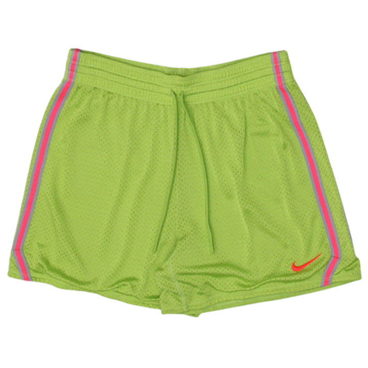 Ladies Embroidered Nike Logo Mesh Sports Shorts