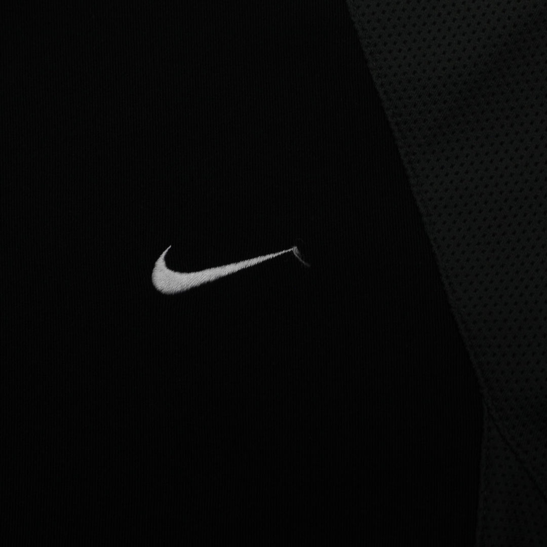 Ladies Nike FIT DRY Full-Zip Track Jacket Black Charcoal Grey Size S