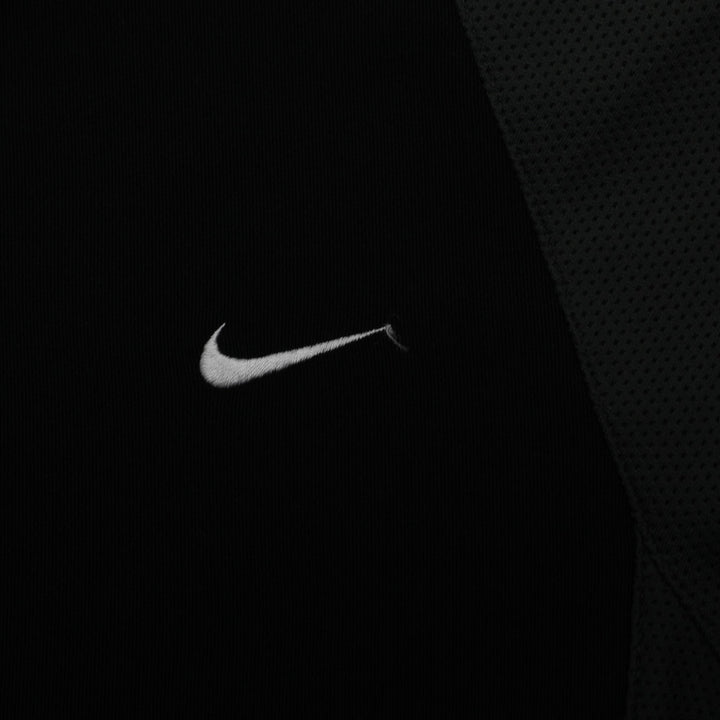 Ladies Nike FIT DRY Full-Zip Track Jacket Black Charcoal Grey Size S