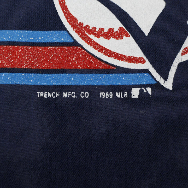 Vintage 1989 Toronto Blue Jays MLB Crewneck Sweatshirt