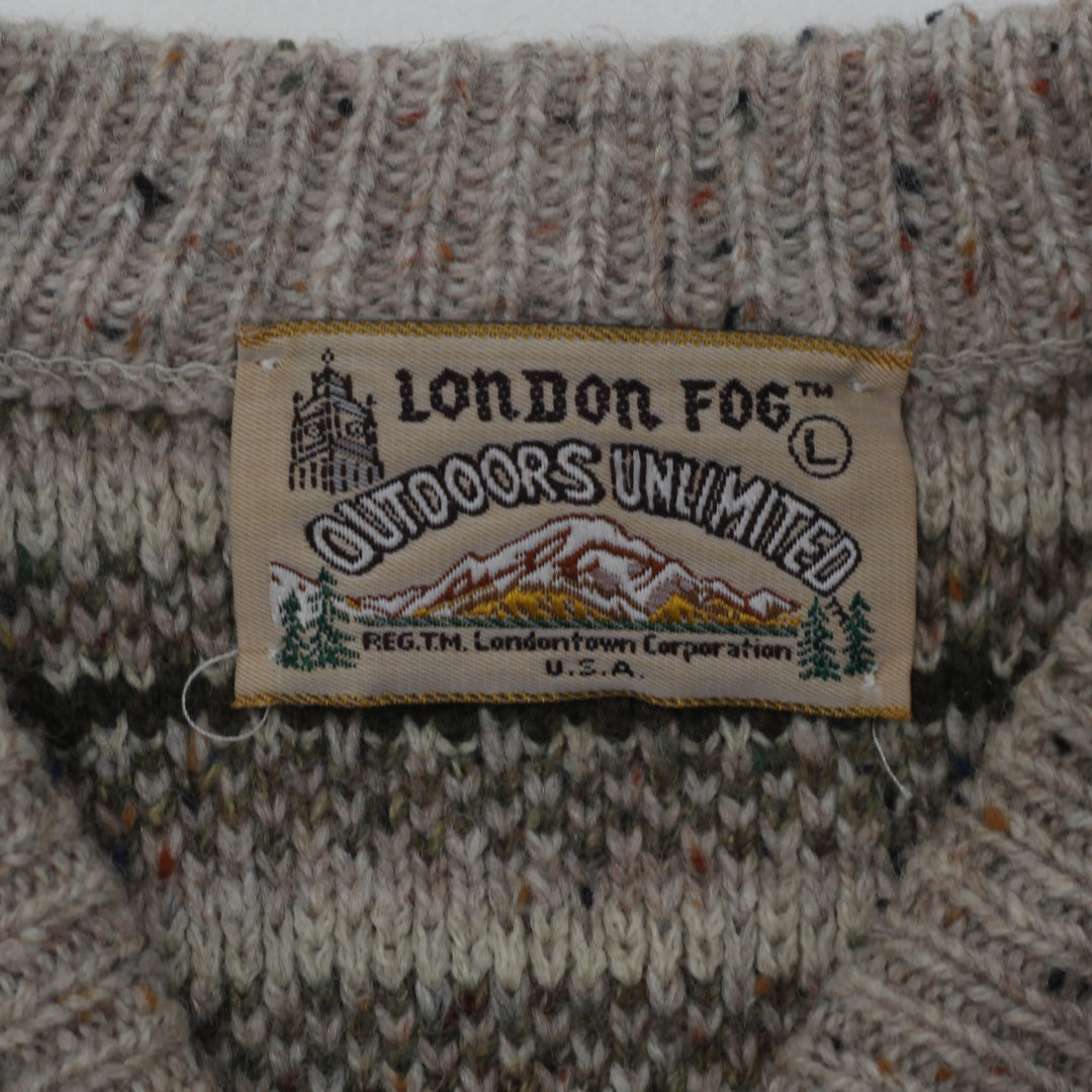 Vintage London Fog Outdoor Unlimited Wool Sweater - Fashion Rerun Vintage Migration_Sweaters