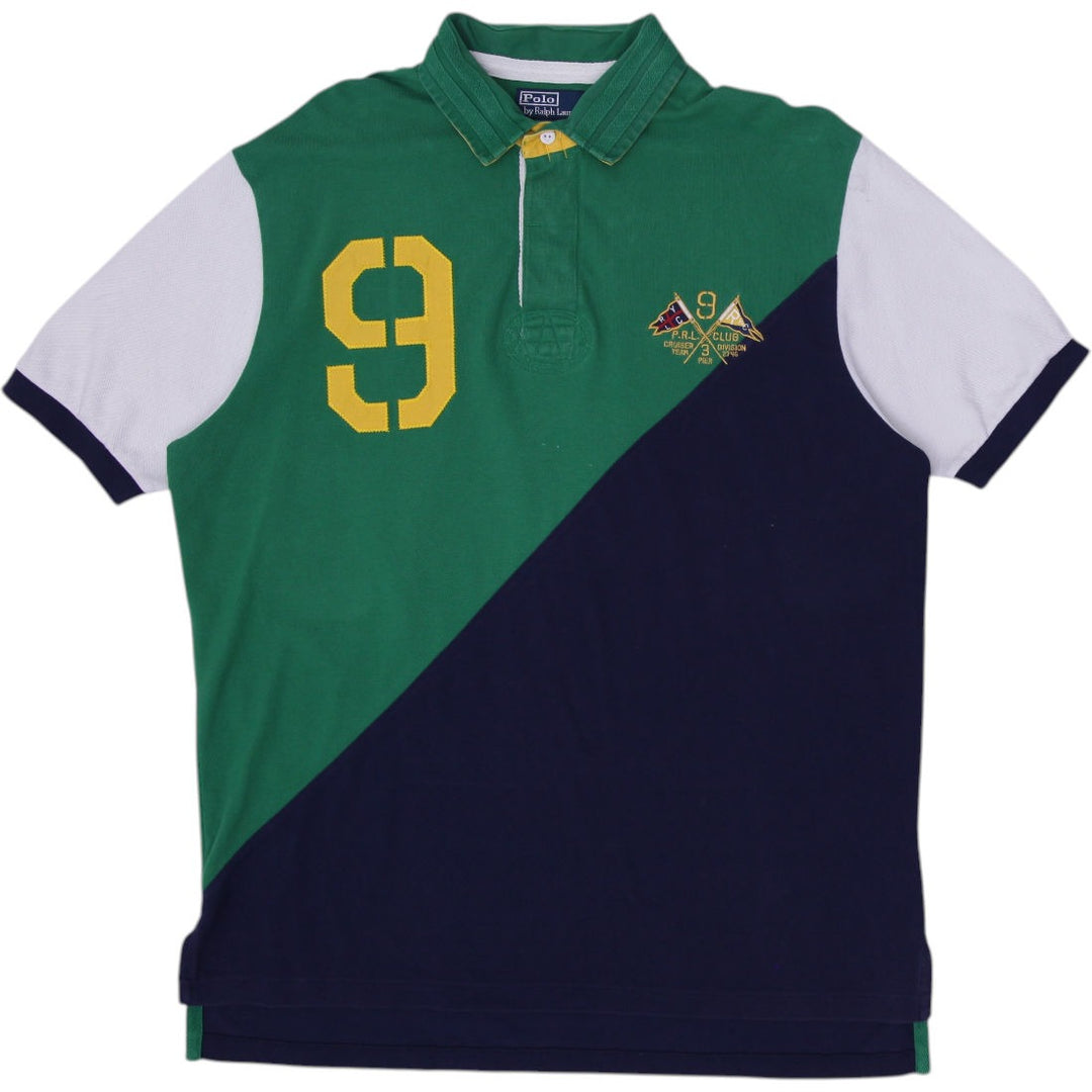 Vintage Mens Polo Ralph Lauren Embroidered Number 9 Polo Shirt Size XL | Migration_T-Shirts | Fashion Rerun
