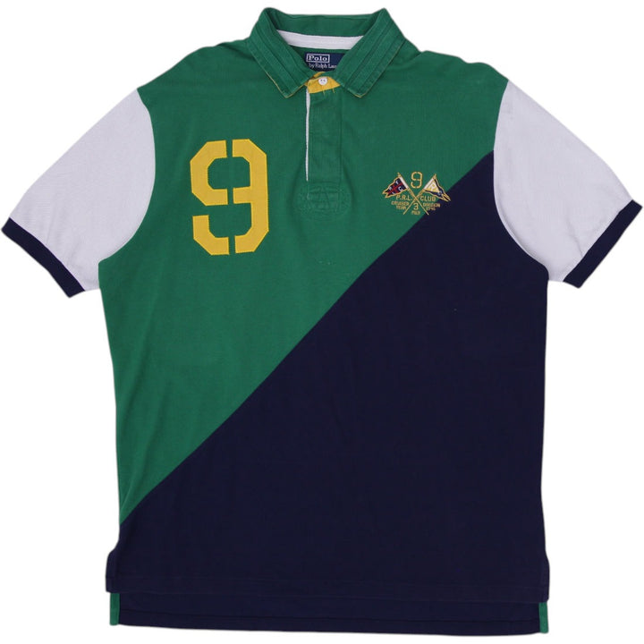 Vintage Mens Polo Ralph Lauren Embroidered Number 9 Polo Shirt Size XL | Migration_T-Shirts | Fashion Rerun