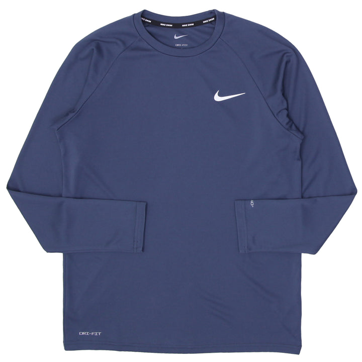 Mens Nike Swim Dri Fit Long Sleeve T-Shirt