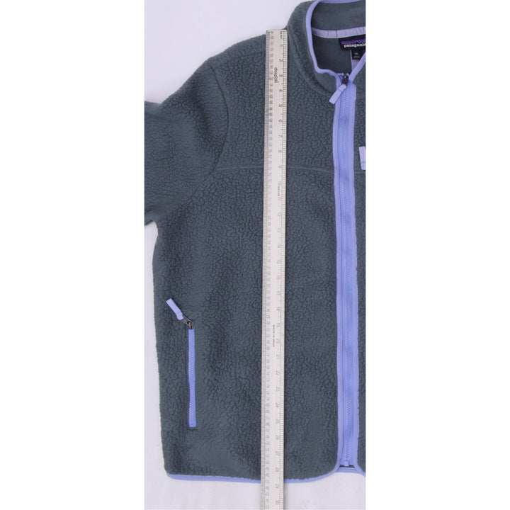 Ladies Patagonia Pile Fleece Jacket Nouveau Green XXL | Migration_Jackets - View 8 | Fashion Rerun