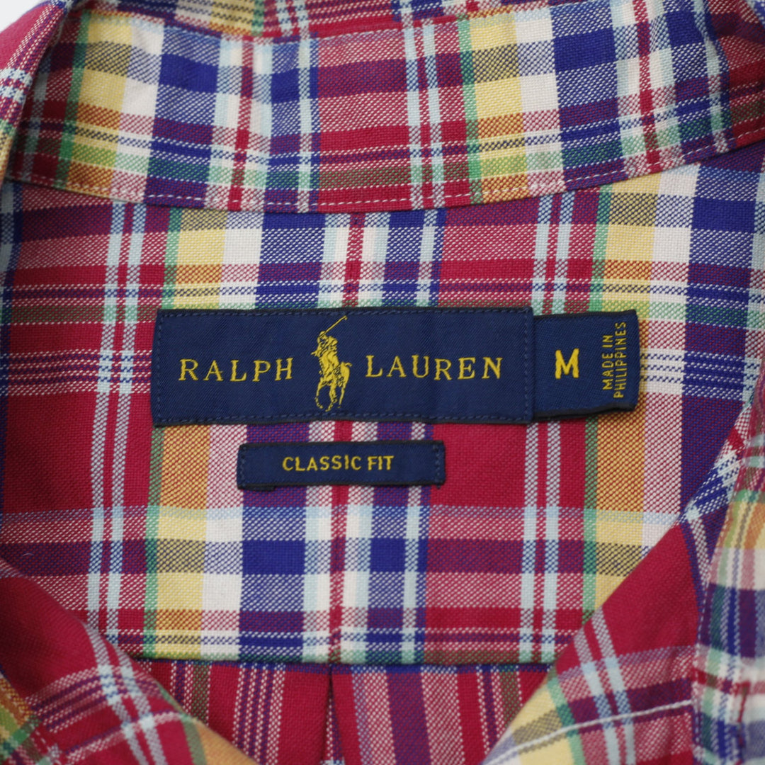 Ralph Lauren Plaid Shirt Size M | Migration_Shirts MJ DROP - Back View | Fashion Rerun