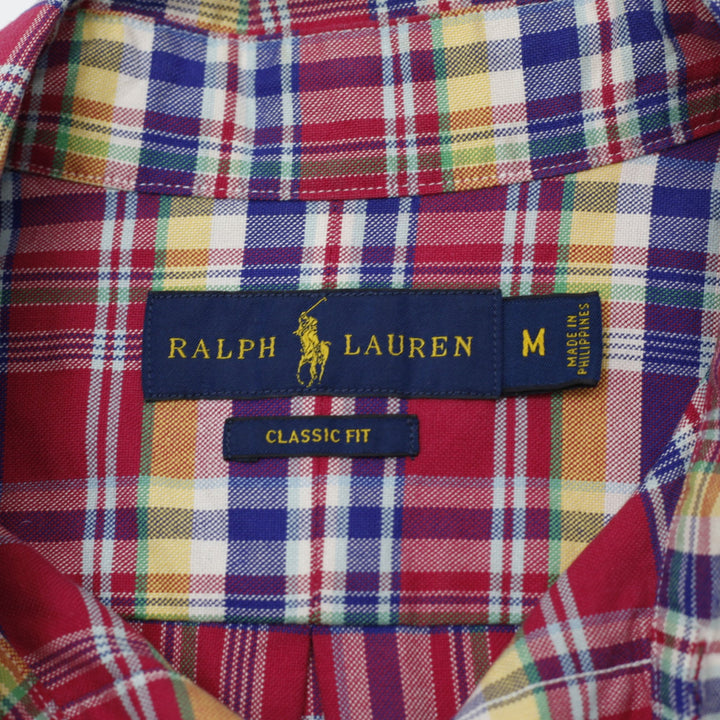 Ralph Lauren Plaid Shirt Size M | Migration_Shirts MJ DROP - Back View | Fashion Rerun