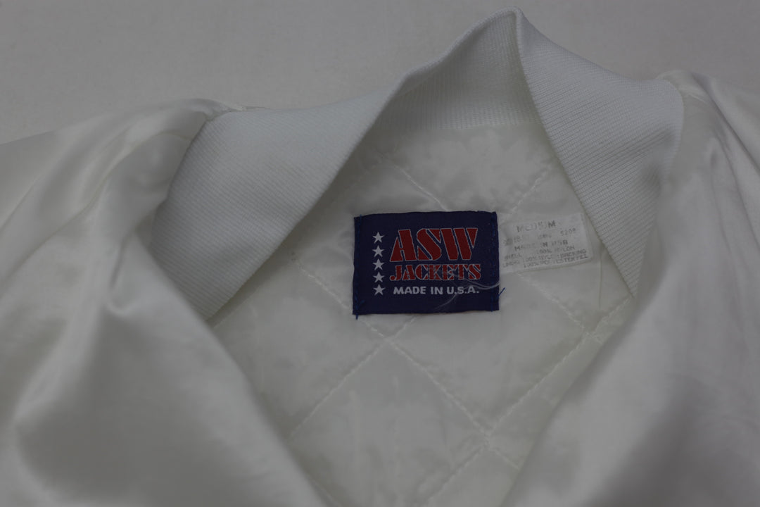 Vintage ASW Jackets Made In USA Nylon Button Jacket