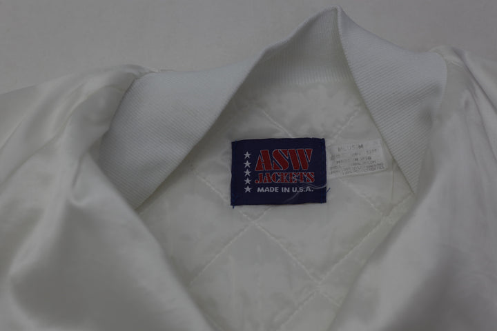 Vintage ASW Jackets Made In USA Nylon Button Jacket