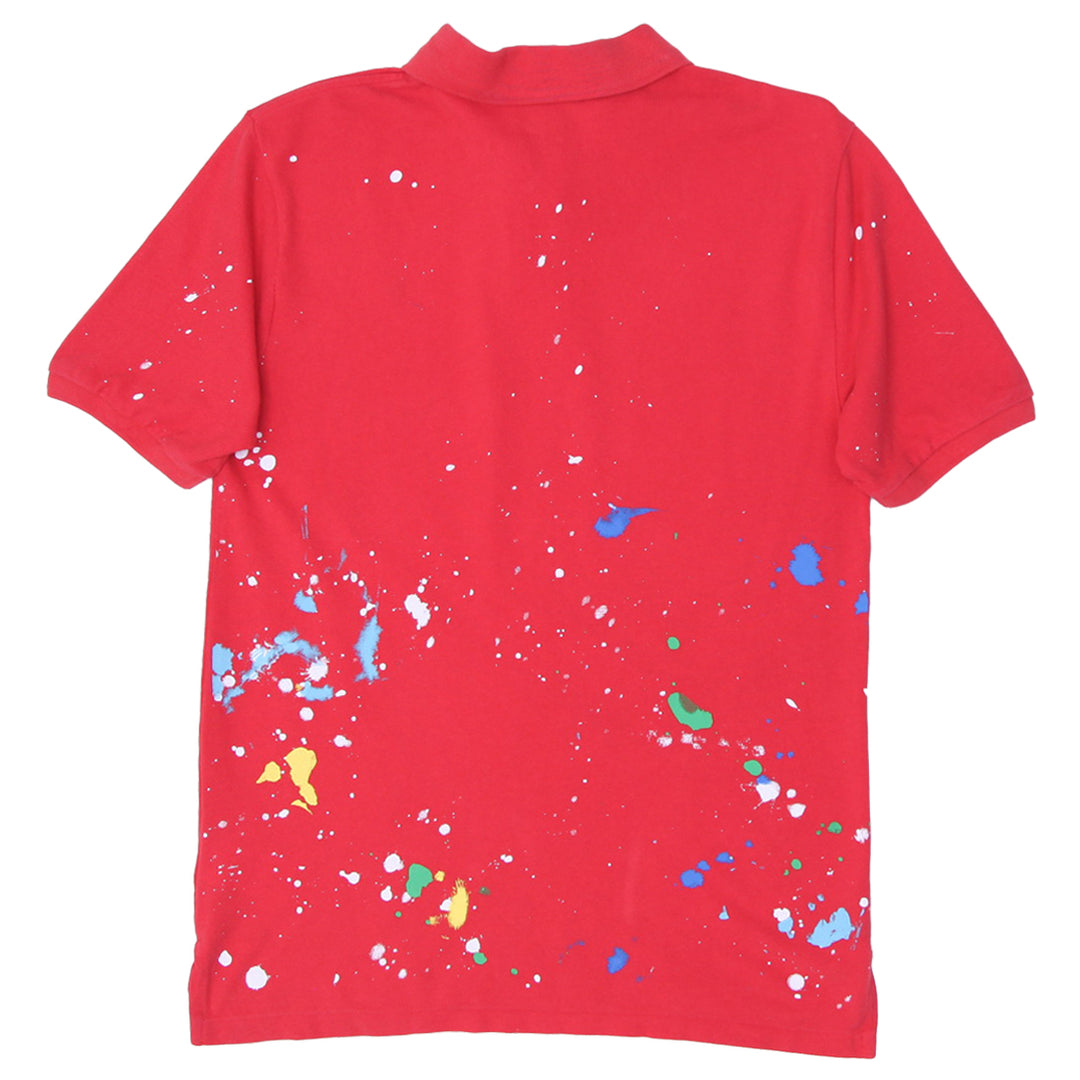 Youth Boys Polo Ralph Lauren Paint Splatter Polo T-Shirt