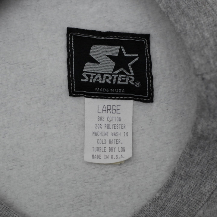 Vintage 1996 Starter Dallas Cowboys Super Bowl XXX Champions Gray Sweatshirt L Made In USA