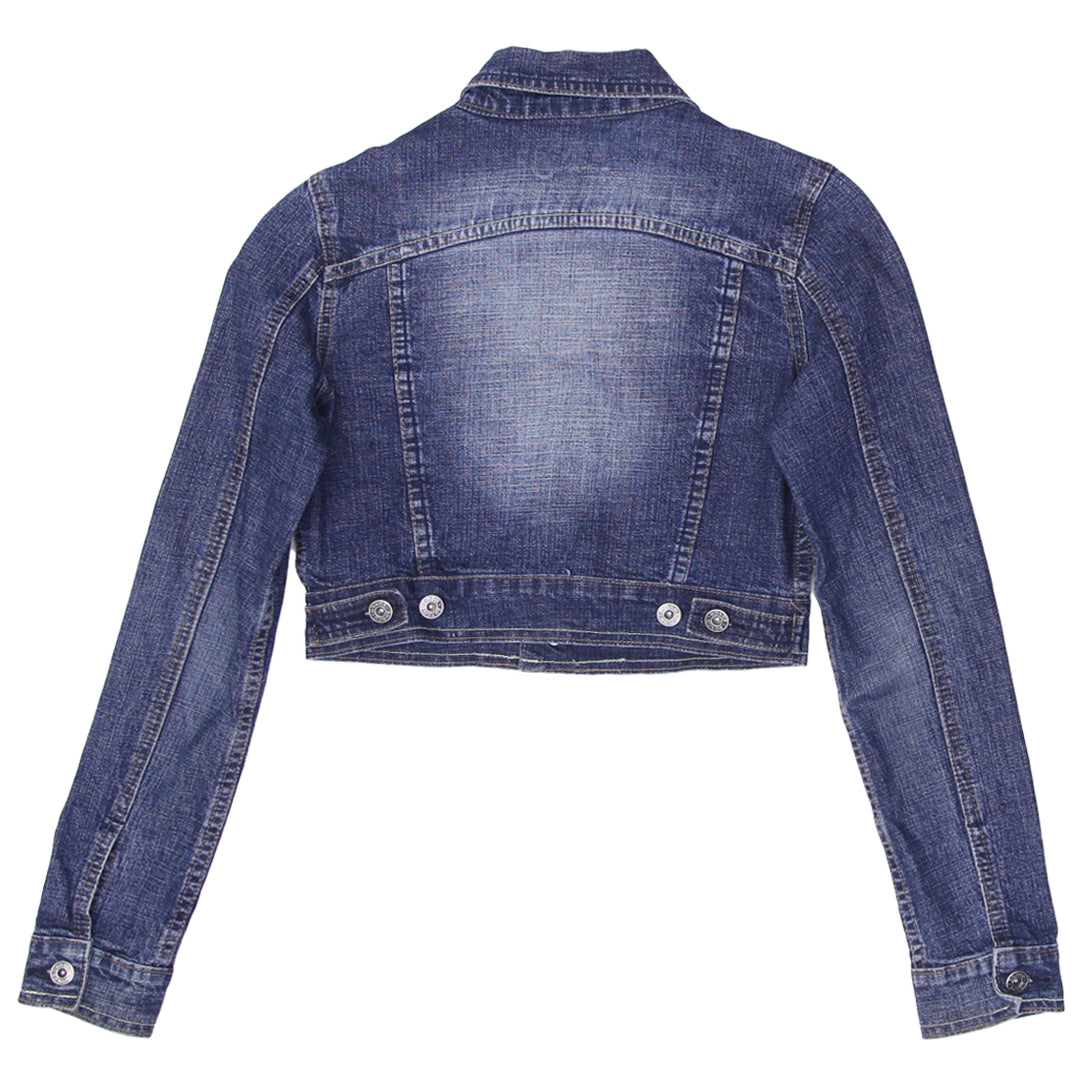Y2K Ladies Bongo Authentic Crop Denim Jacket