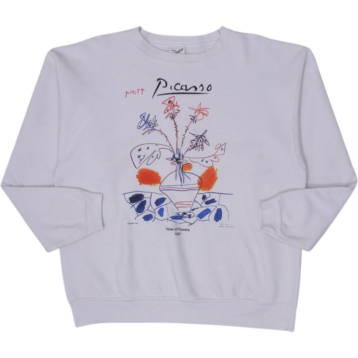 Vintage 1995 Pablo Picasso Graphic Sweatshirt Size XL