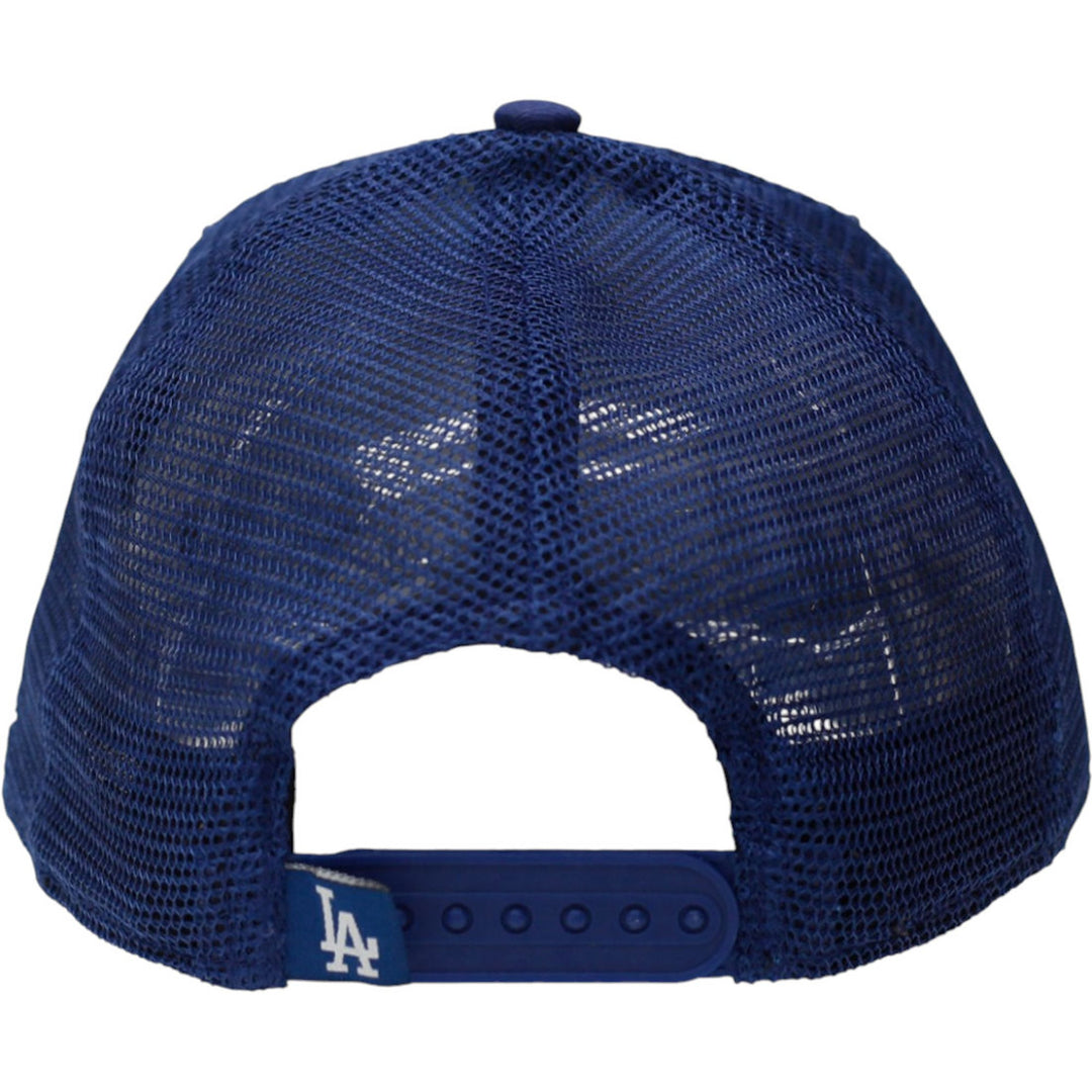 Mens New Era 9Forty Blue Trucker Cap LA Dodgers Mesh Snapback