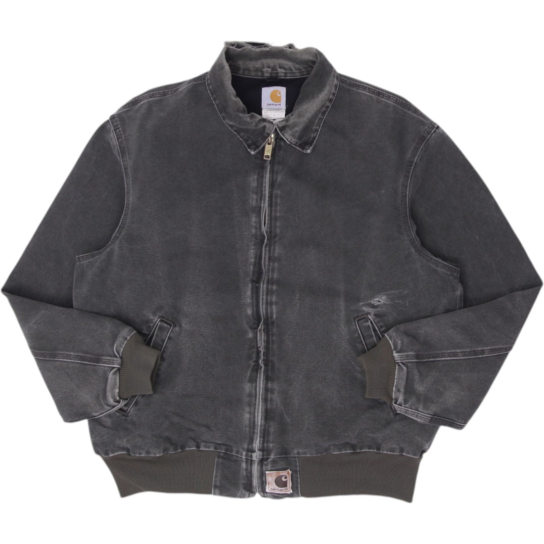 カーハート ジャケット J102 MOS Shop Vintage Carhartt Santa Fe J102 MOS Zip Up Slightly Distressed