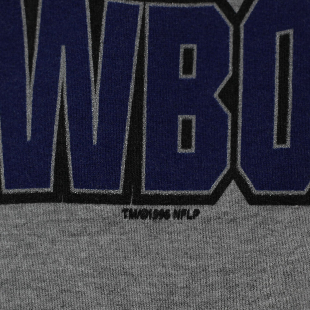 Vintage 1996 Starter Dallas Cowboys Super Bowl XXX Champions Gray Sweatshirt L Made In USA