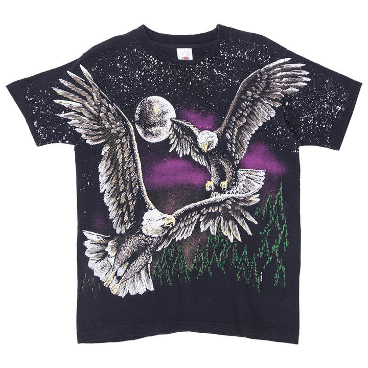 94 Vintage Eagles AOP T-Shirt Single Stitch M - Fashion Rerun Vintage Migration_T-Shirt