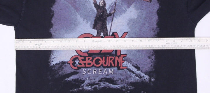 Vintage Ozzy Osbourne Scream Long Sleeve T-Shirt Black XL | Migration_T-Shirts - View 7 | Fashion Rerun
