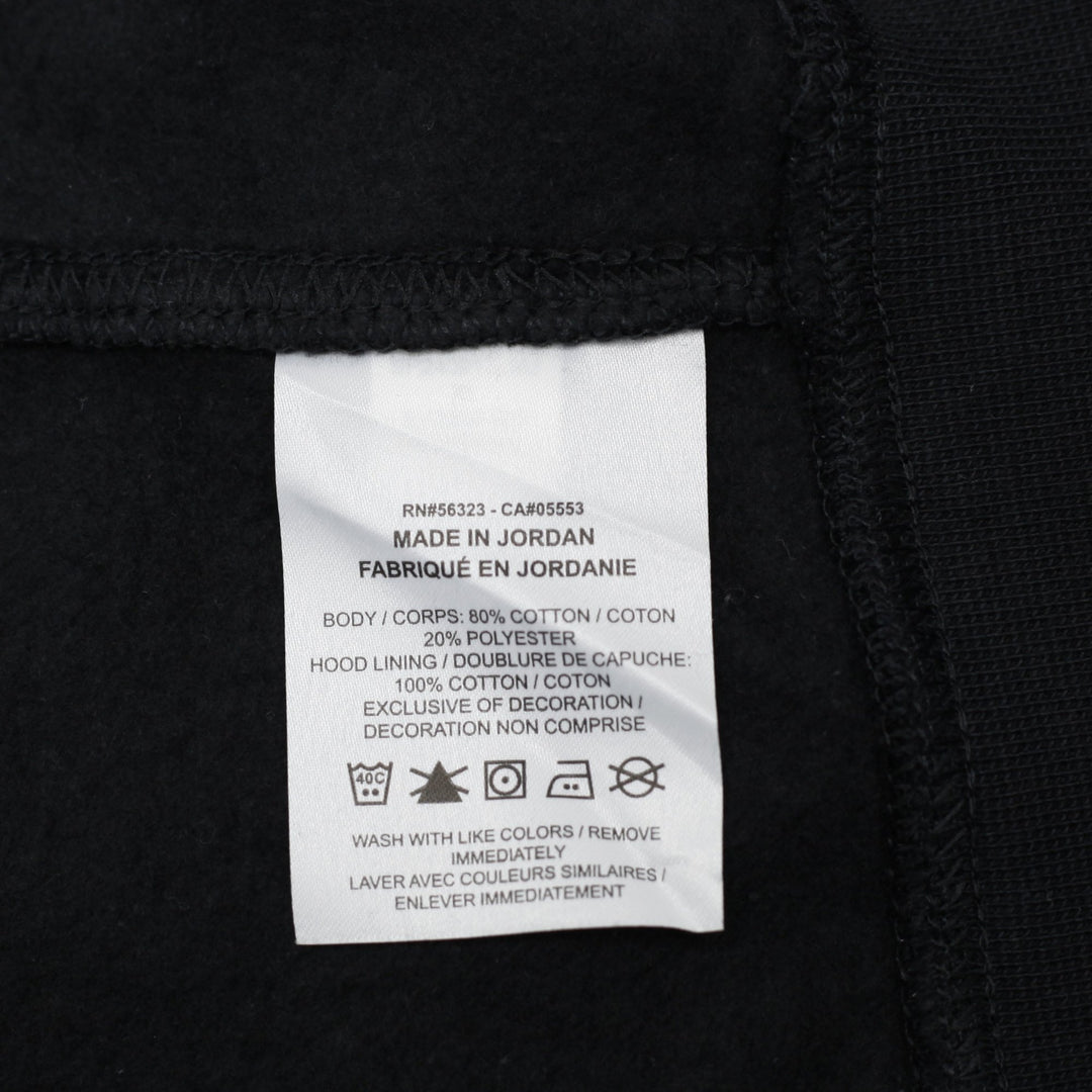 Mens Nike Embroidered Futura Logo Pullover Hoodie Black Size XL