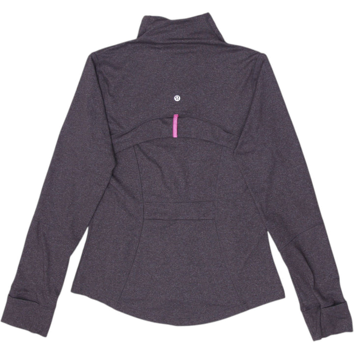 Ladies Lululemon Activewear Nylon Full Zip Jacket Size 10 | Migration_Jackets - Side View | Fashion Rerun