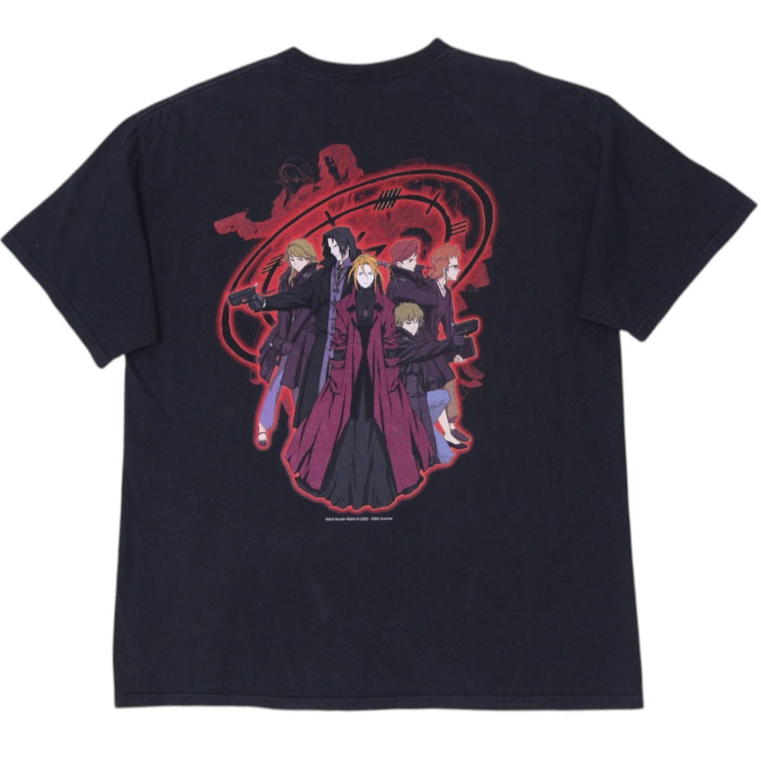 Vintage 2002–2003 Witch Hunter Robin Japanese Anime T-Shirt XL | Migration_T-Shirts - Side View | Fashion Rerun