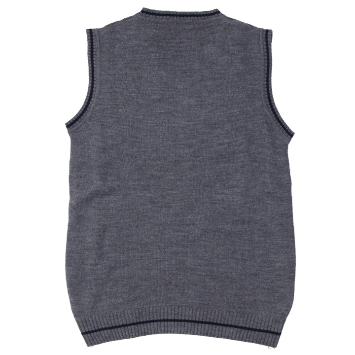 Mens Taupoli V-Neck Sweater Vest - Fashion Rerun Vintage Migration_Jacket