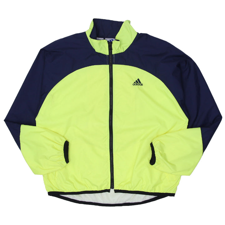 Vintage Embroidered Adidas Logo Windbreaker Full Zip Jacket